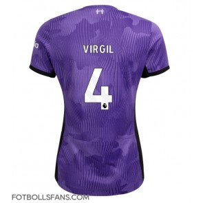 Liverpool Virgil van Dijk #4 Replika Tredje Tröja Damer 2023-24 Kortärmad